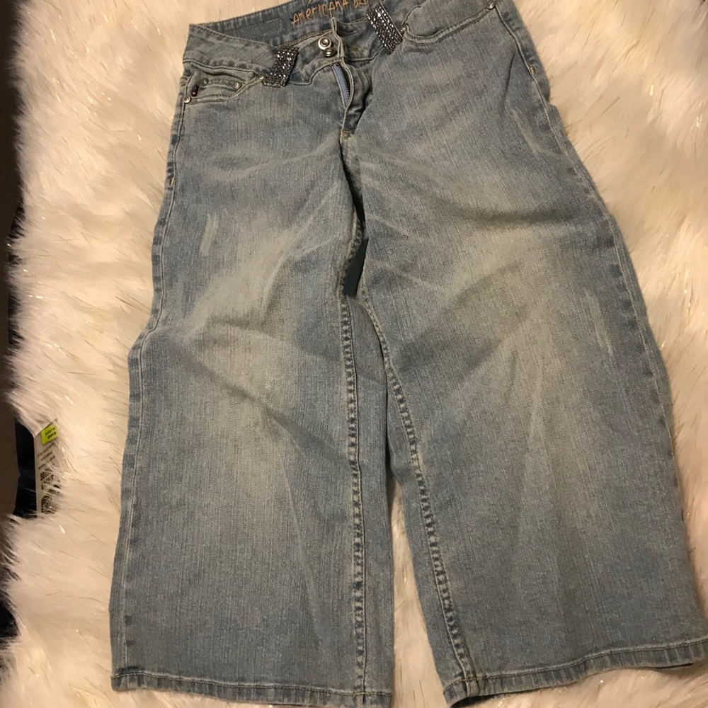 Americana Blues Capri Jeans